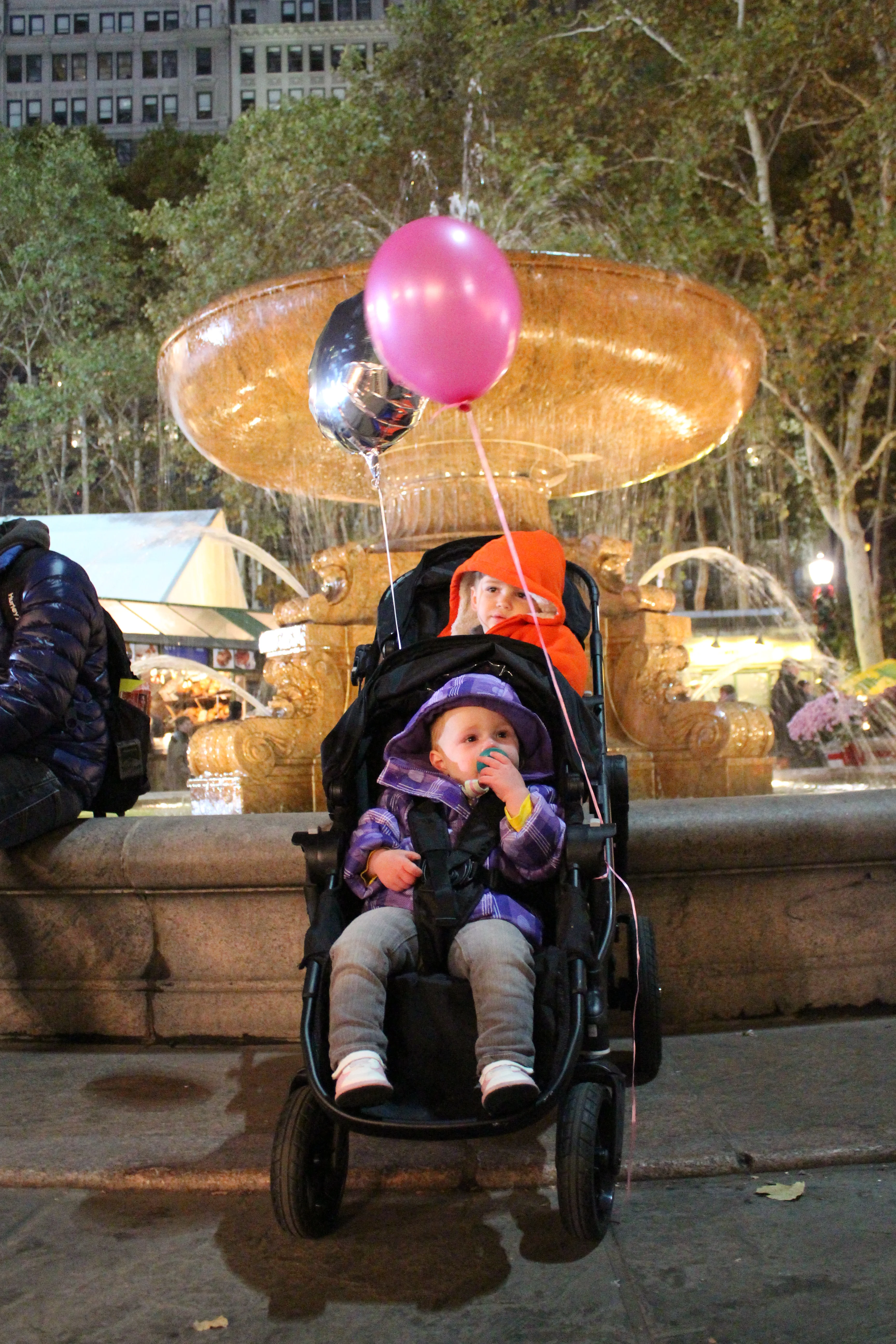 Fountain at Bryant Park