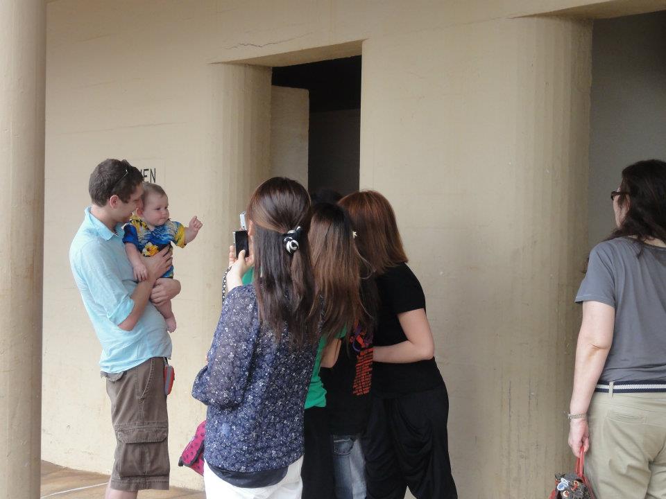 Wells was very popular with the ladies! 