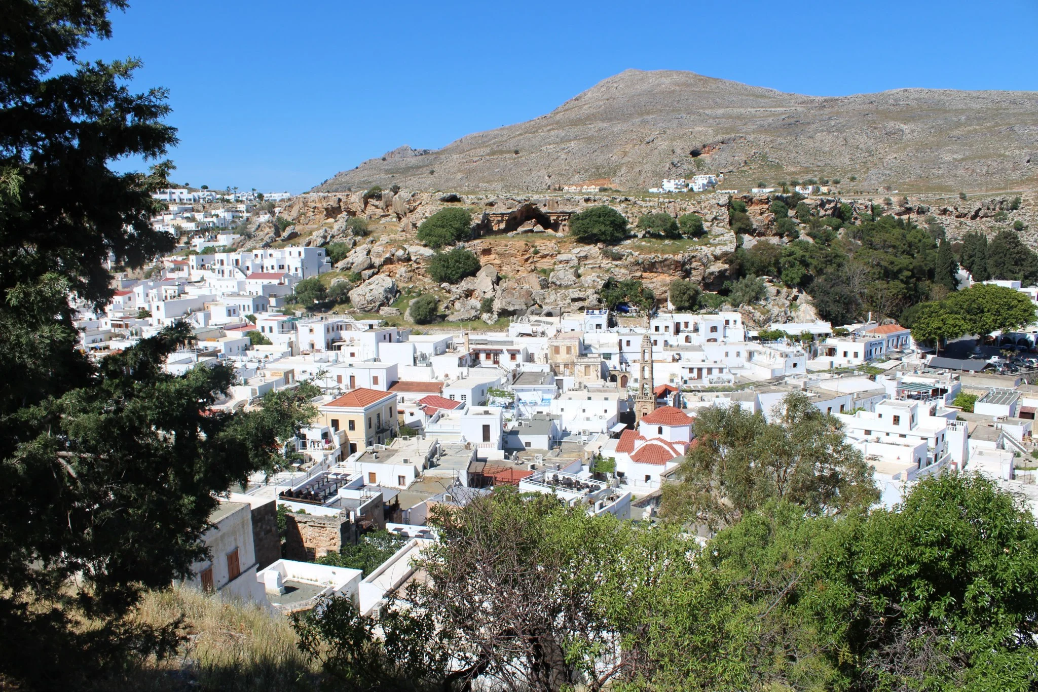 View from Lindos